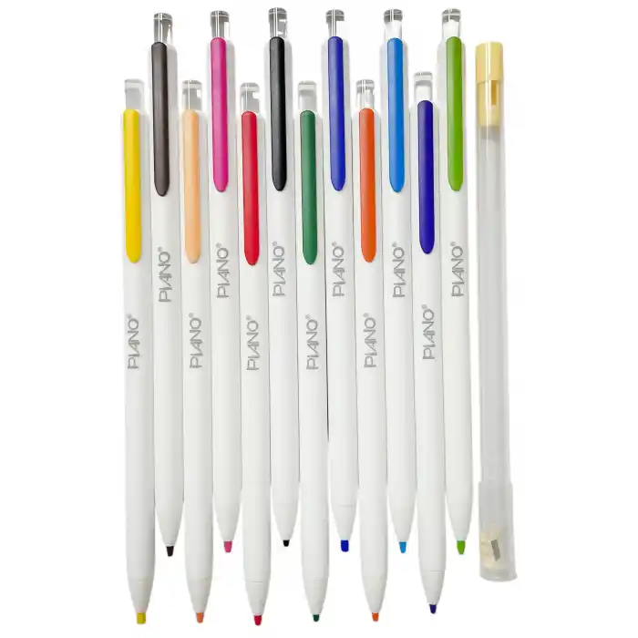 PİANO 605447 IMAGE VERSATİL SİLİNEBİLİR KURUBOYA KALEMİ 12 RENK