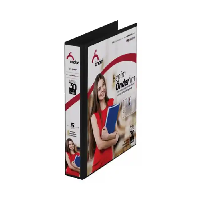 ÖNDER 5 CM 2 HALKALI SİYAH KLASÖR 2005-3