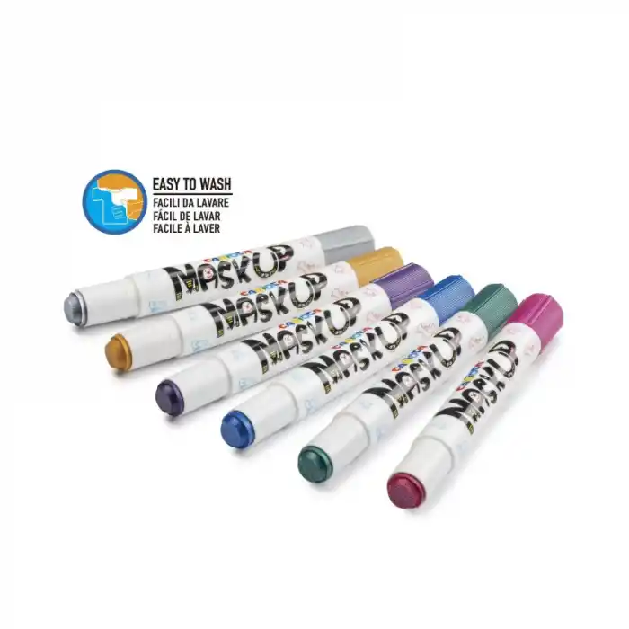 CARIOCA YÜZ BOYASI 6 RENK 6 GR METALİK 43155