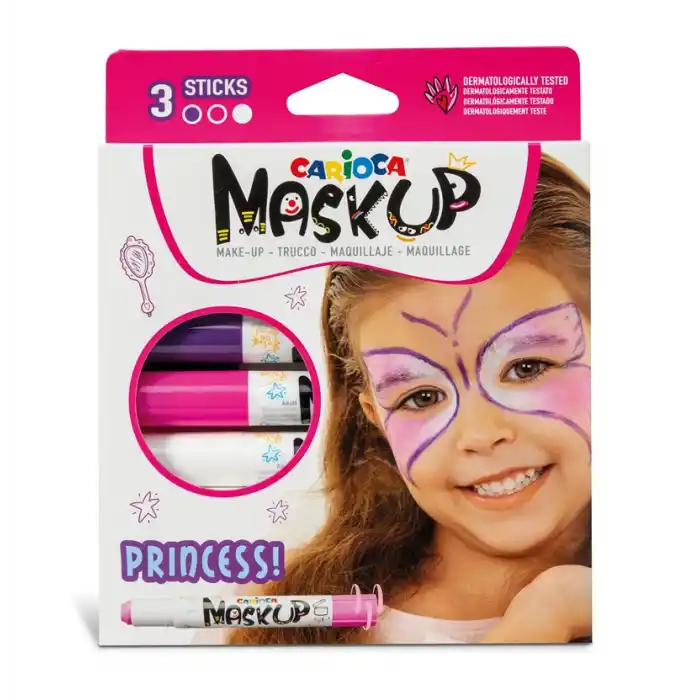 CARIOCA YÜZ BOYASI 3 RENK 6 GR PRINCESS 43049