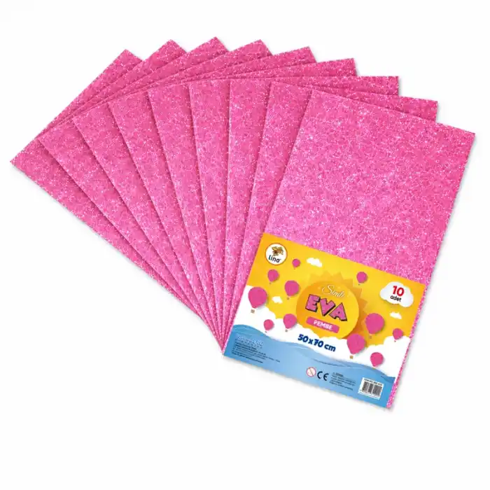 LINO EVA 50X70 SİMLİ PEMBE 10 LU RBE-620