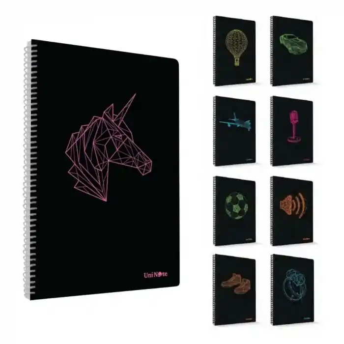 ÇINAR FREESTYLE A4 60 YP KARELİ SPİRALLİ DEFTER 72305