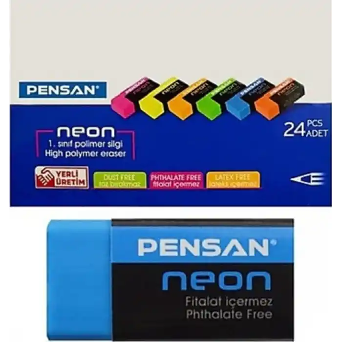 PENSAN PSS-24P NEON RENKLİ SİLGİ 24 LÜ 99978