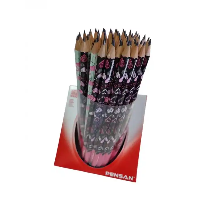 PENSAN PEMBE FLİMLİ KURŞUN KALEM 72 Lİ PE96070