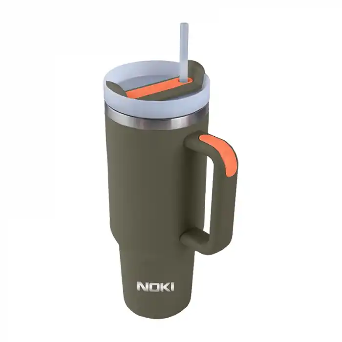 NOKİ TUMBLER PİPETLİ ÇELİK TERMOS BARDAK 1200 ML T-0137