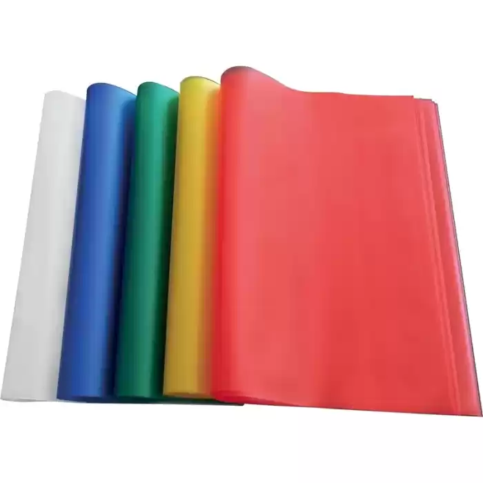 ABKA A4 HAZIR DEFTER KABI RENKLİ/ŞEFFAF 5 Lİ BLİSTER