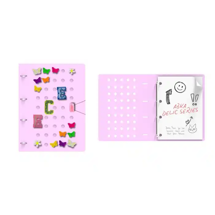 ABKA DELİC SERİ A4 MAKANİZMALI KLASÖR