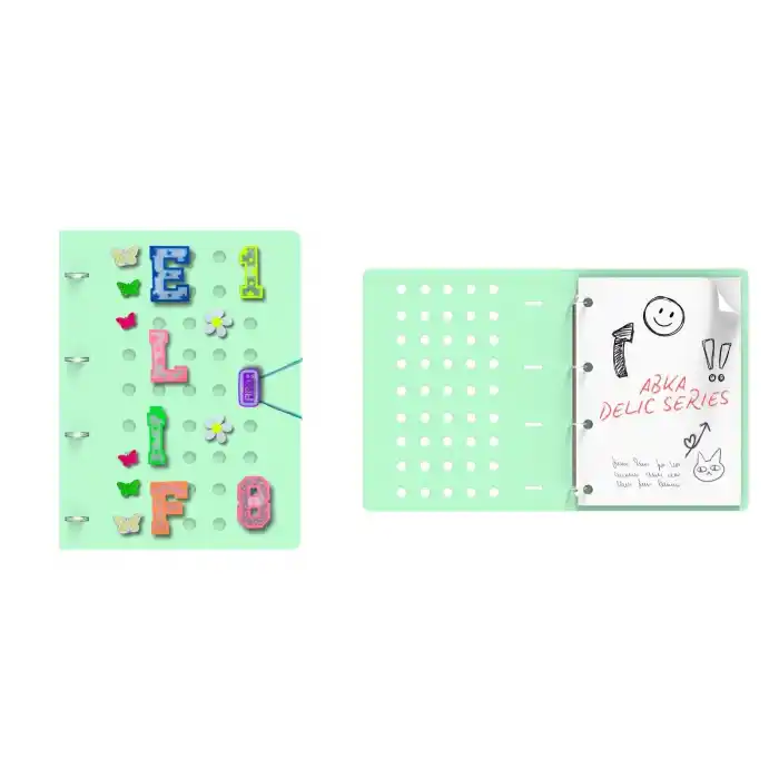 ABKA DELİC SERİ A4 MAKANİZMALI KLASÖR