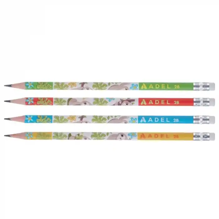 ADEL SLOTH SİLGİLİ KURŞUN KALEM 72 Lİ KT 20610000510