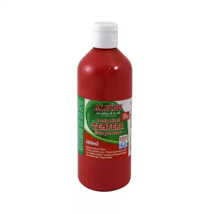 ALPINO TEMPERA KIRMIZI SULUBOYA 500 ML DM-010174
