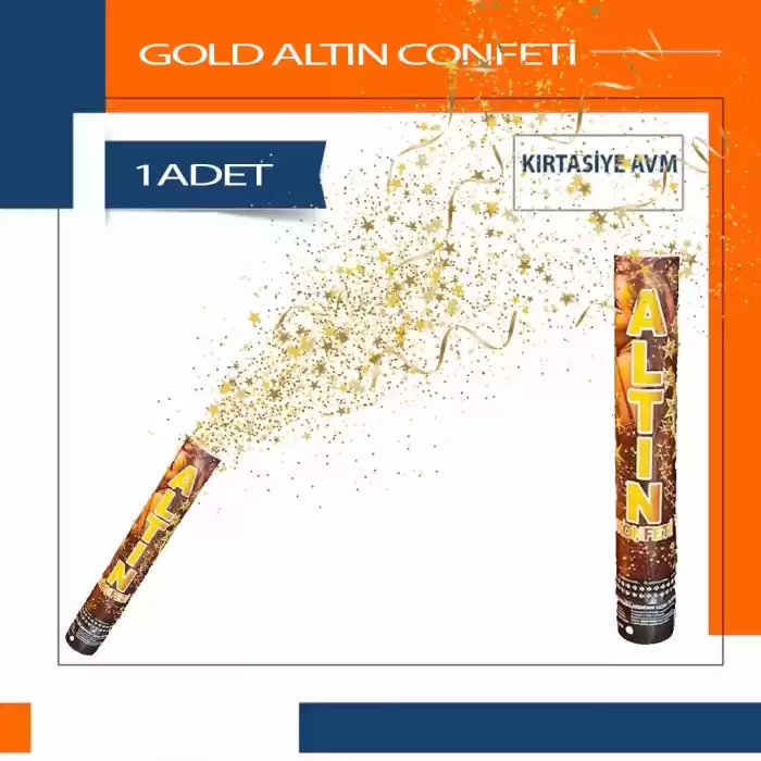 Altın Gold Konfeti