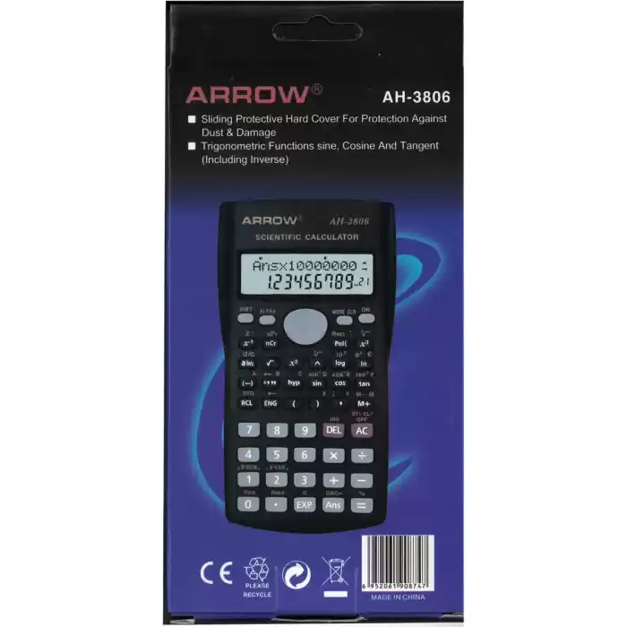 ARROW FONKSİYONLU HESAP MAKİNASI AH-3806