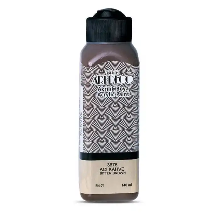 Artdeco Akrilik Boya 140 Ml Acı Kahve 070r-3676