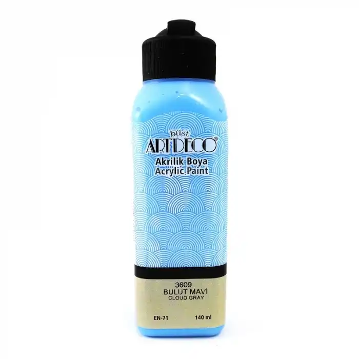 ARTDECO AKRİLİK BOYA 140 ML BULUT MAVİ 070R-3609