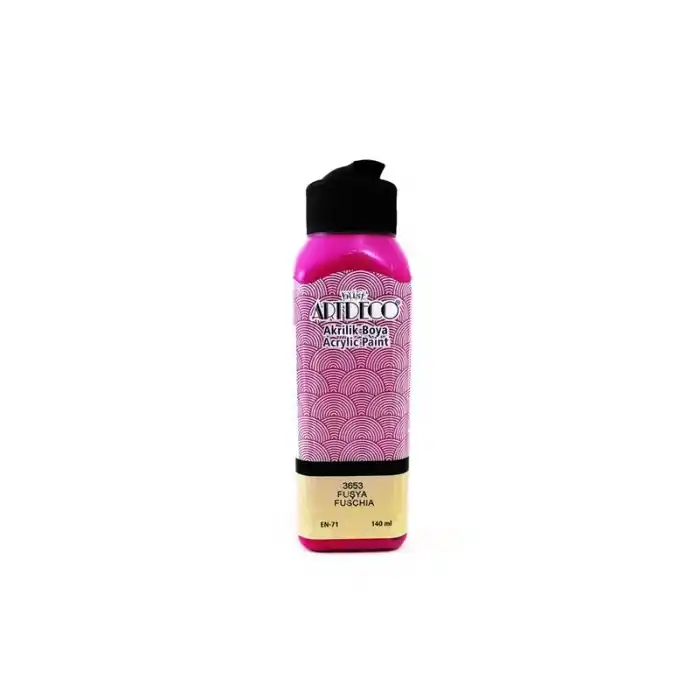 ARTDECO AKRİLİK BOYA 140 ML FUŞYA 070R-3653