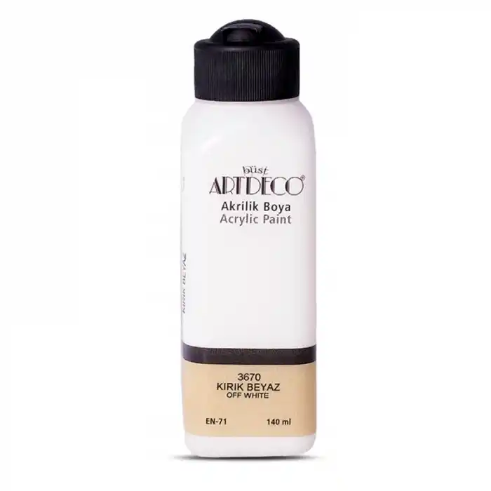 Artdeco Akrilik Boya 140 Ml Kırık Beyaz 070r-3670