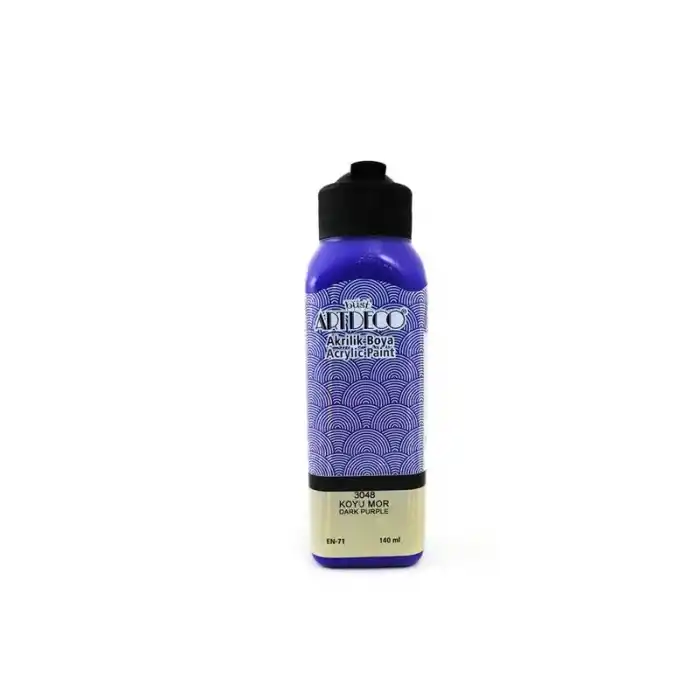 ARTDECO AKRİLİK BOYA 140 ML KOYU MOR 070R-3048