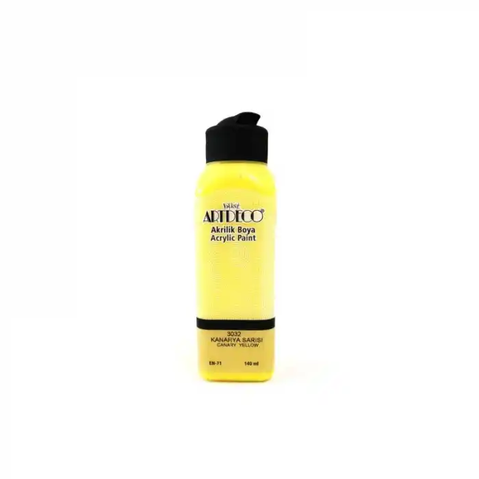 ARTDECO AKRİLİK BOYA 140 ML K.SARISI 070R-3032