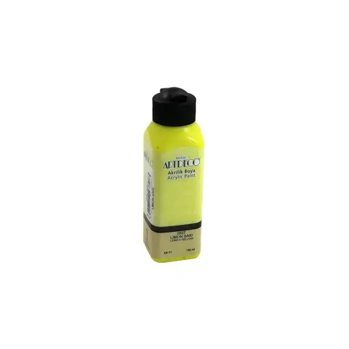 Artdeco Akrilik Boya 140 Ml Limon Sarı 070r-3627