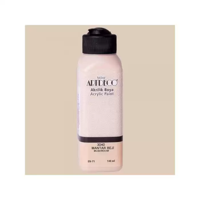 ARTDECO AKRİLİK BOYA 140 ML MANTAR BEJİ 070R-3040