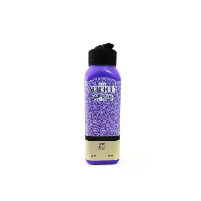 Artdeco Akrilik Boya 140 Ml Mor 070r-3608