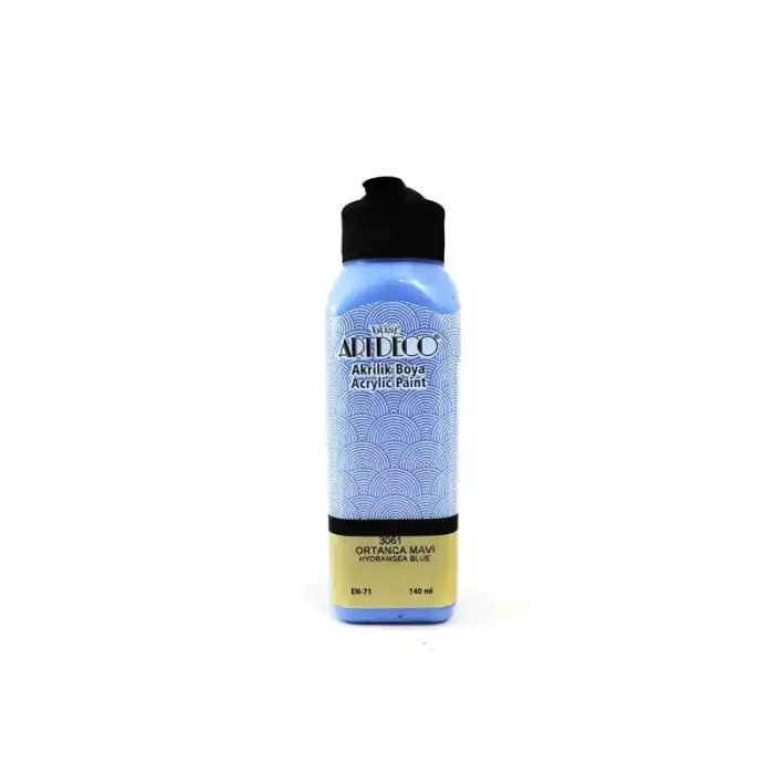 ARTDECO AKRİLİK BOYA 140 ML OR.MAVİ 070R-3061