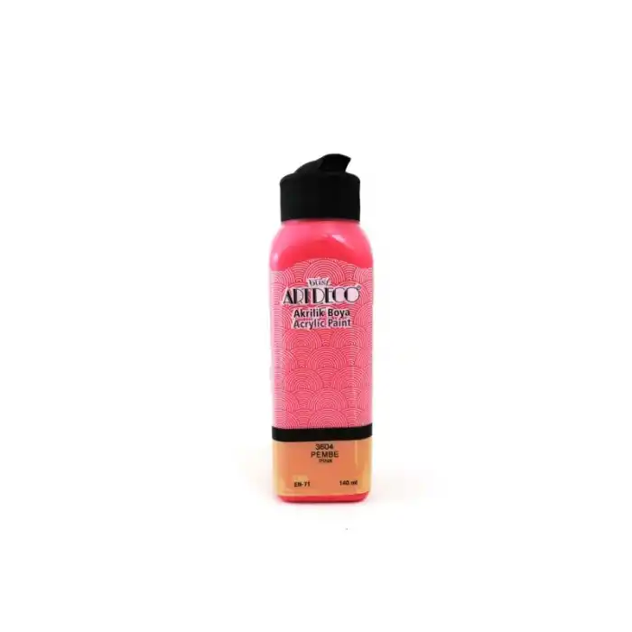 ARTDECO AKRİLİK BOYA 140 ML PEMBE 070R-3604