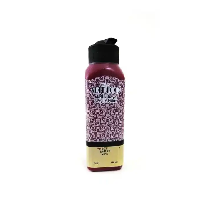 ARTDECO AKRİLİK BOYA 140 ML ŞARAP 070R-3021