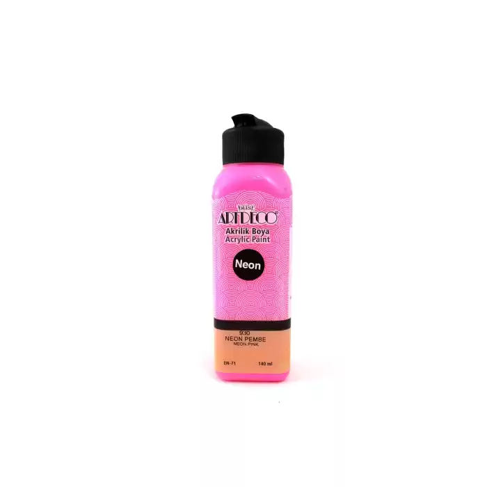 ARTDECO AKRİLİK BOYA 140 ML.N.PEMBE 070R-930