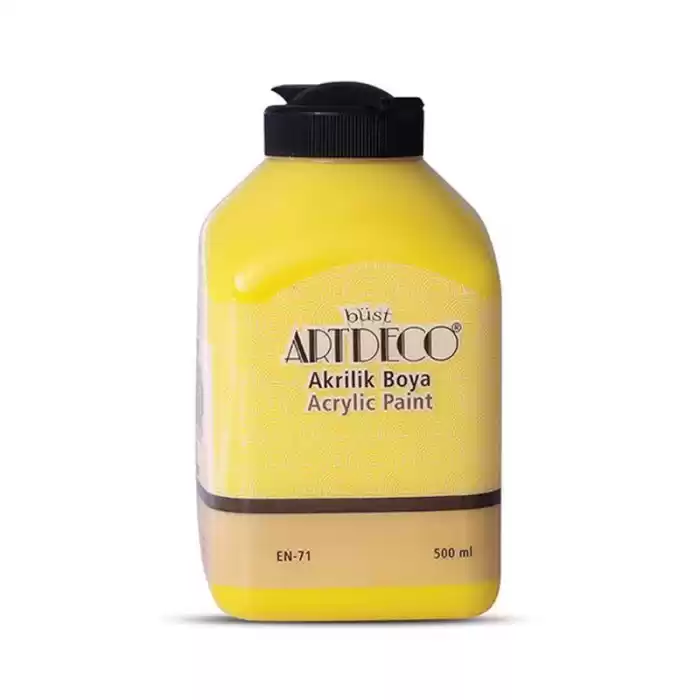 ARTDECO AKRİLİK BOYA 500 ML. SARI 070L-3601