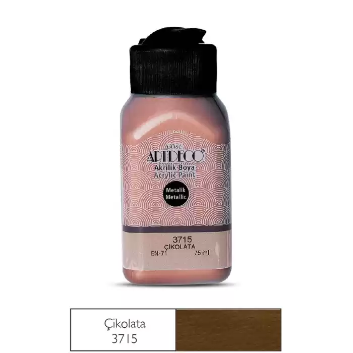 ARTDECO AKRİLİK BOYA 75ML Ç.KAHVE 3715