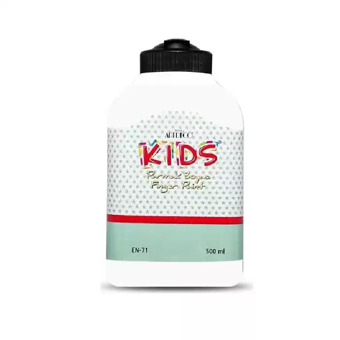 ARTDECO KIDS PARMAK BOYASI 118L-060 BEYAZ 500 ML.