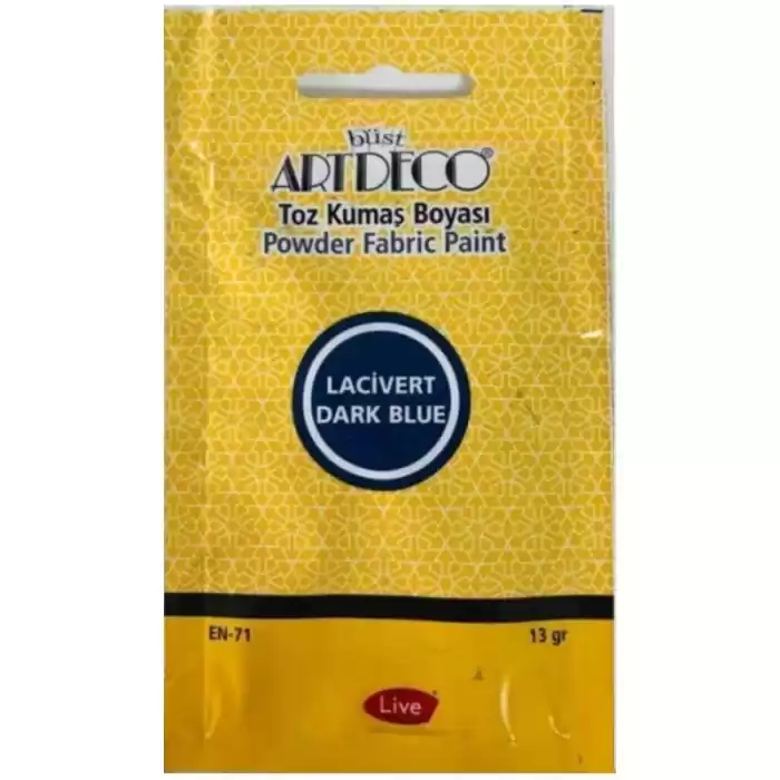 ARTDECO TOZ KUMAŞ BOYASI 13 GR. LACİVERT 1110