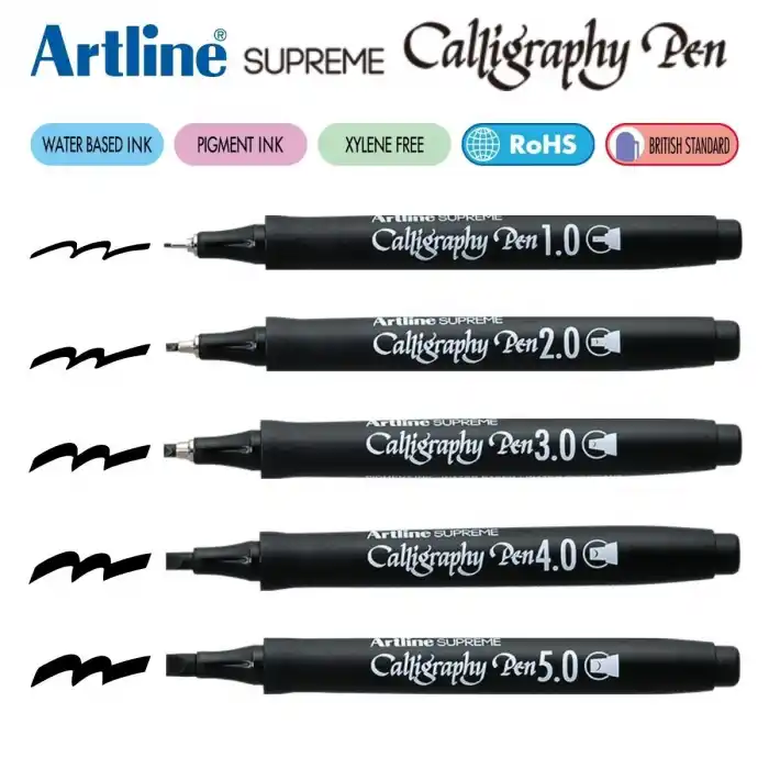 ARTLINE EPF-241 SEPIA SUPREME CALLIGRAPHY KALEMİ 1.0