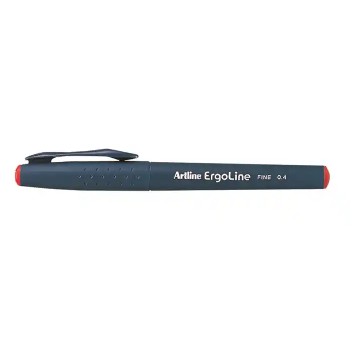 ARTLINE ERG-3400 KIRMIZI ERGOLINE KALEM 0,4 MM