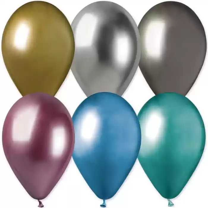 Balon Shıny Metalik Pastel13 Inc Karışık Renk 100 Lü