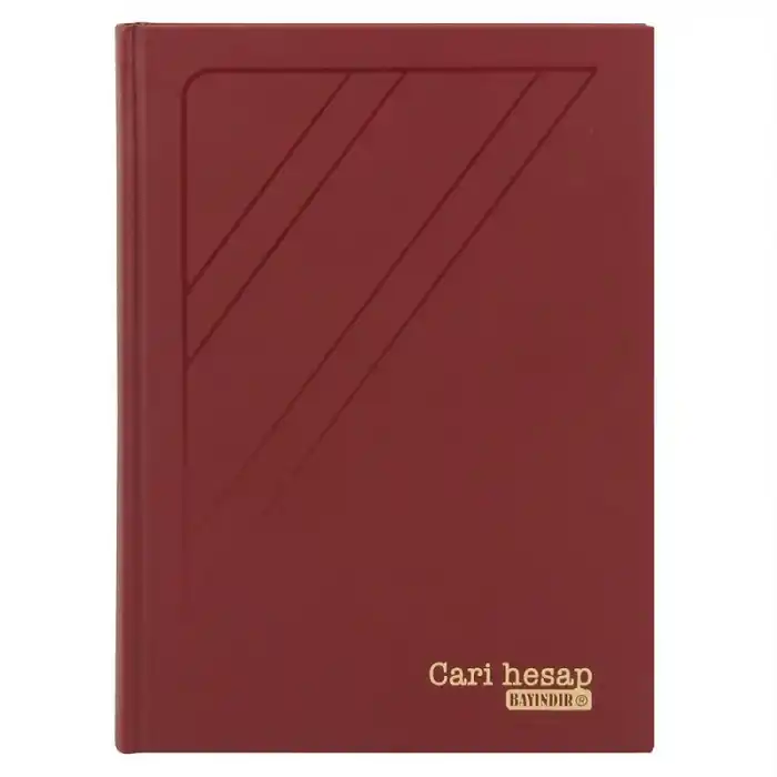 Bayındır Cari Hesap Defteri 20x28 120 Yaprak Dik