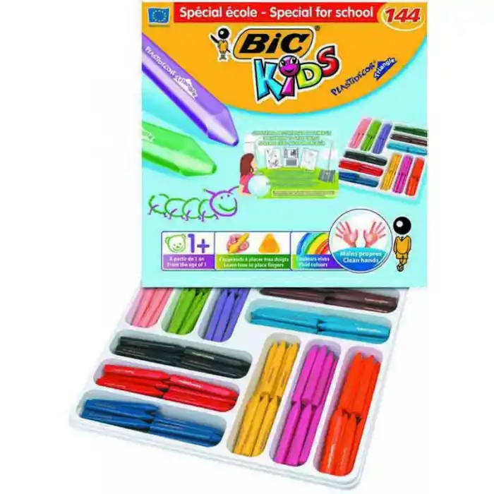 BİC PLASTİDECOR ÜÇGEN PASTEL SINIF PK-144 887833
