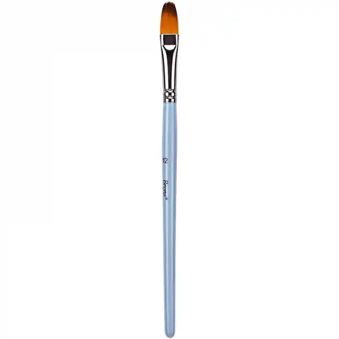 BRONS 200 F YAĞLI-AKRİLİK BOYA KISA SAP FIRÇA NO:12 BR-2156