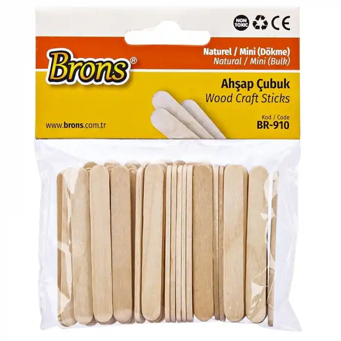 BRONS AHŞAP ÇUBUK NATUREL MİNİ BR-910