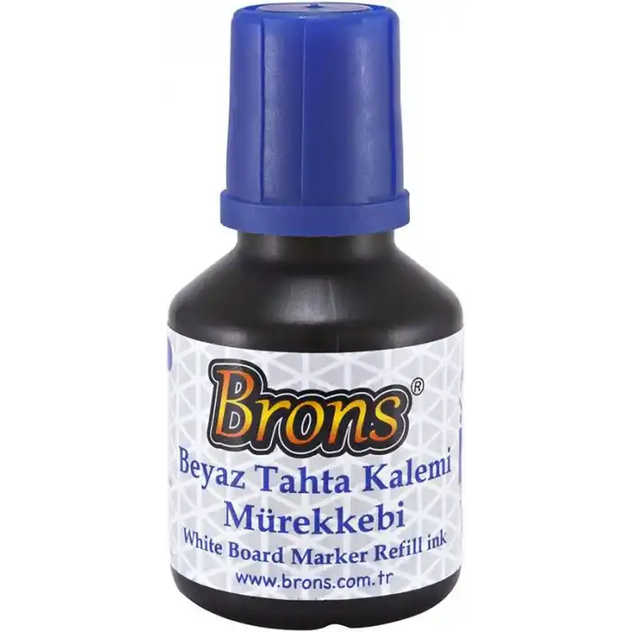 BRONS MAVİ TAHTA KALEMİ MÜREKKEBİ 30 CC BR-351