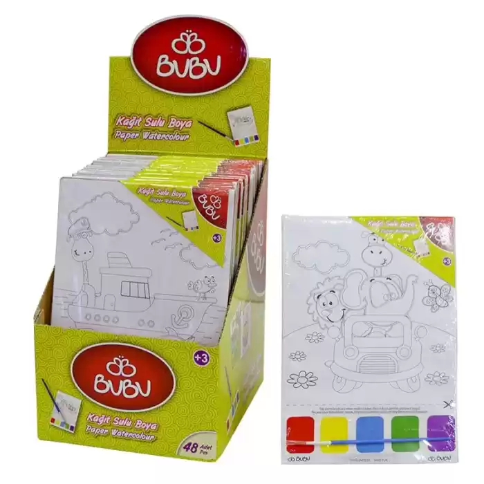BU-BU KAĞIT SULUBOYA BUBU-KSS001