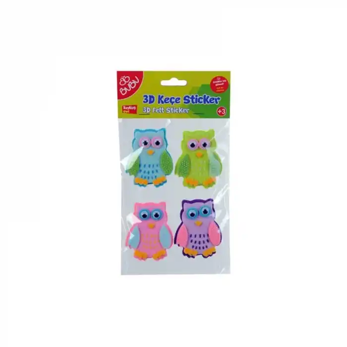 BU-BU KEÇE STICKER KUŞ STS008