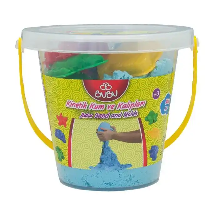 BU-BU MAVİ KİNETİK KUM KOVA 500 GR KU0020