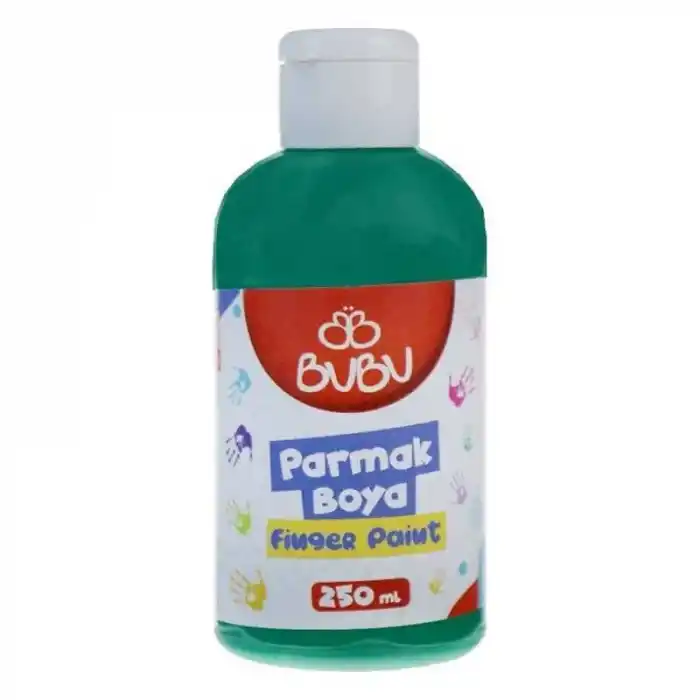 BU-BU PARMAK BOYASI 250 ML. YEŞİL BUBU-PAR015