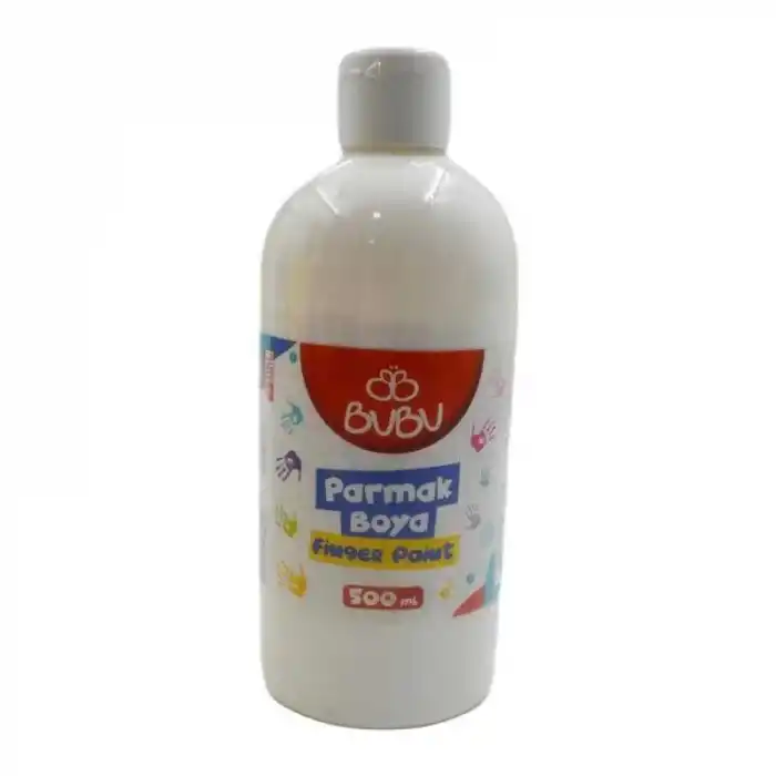 BU-BU PARMAK BOYASI 500 GR BEYAZ BUBU-PAR006