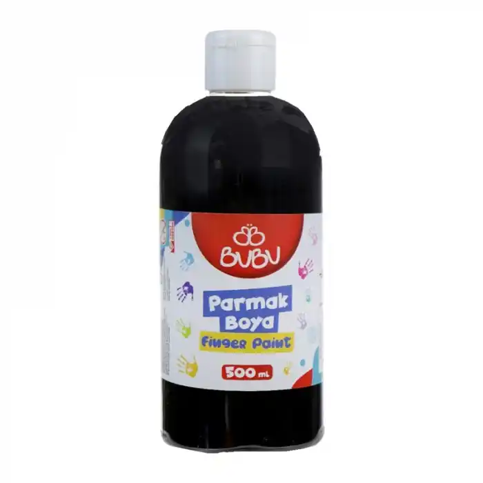BU-BU PARMAK BOYASI 500 GR SİYAH BUBU-PAR007