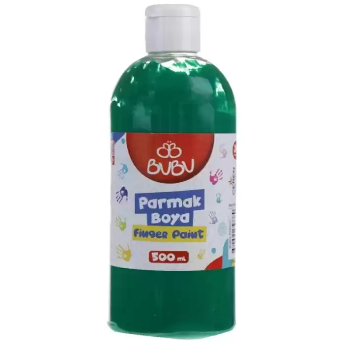 BU-BU PARMAK BOYASI 500 GR YEŞİL BUBU-PAR005