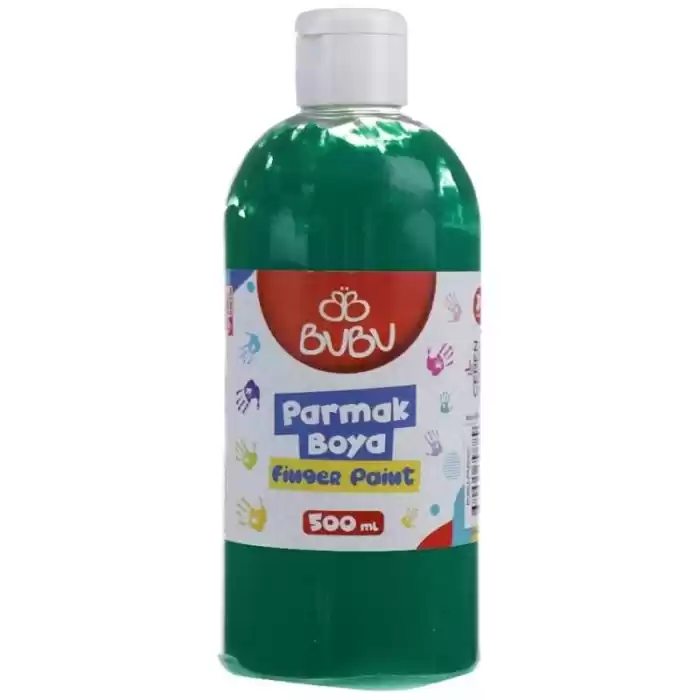 Bu-bu Parmak Boyası 500 Gr Yeşil Bubu-par005