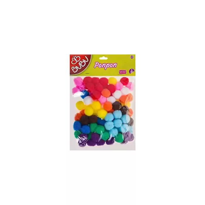 BU-BU PON002 PONPON 2 CM KARMA 50 Lİ